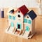 6 Pack: 9.5" Wood Brownstone Birdhouse by Make Market®